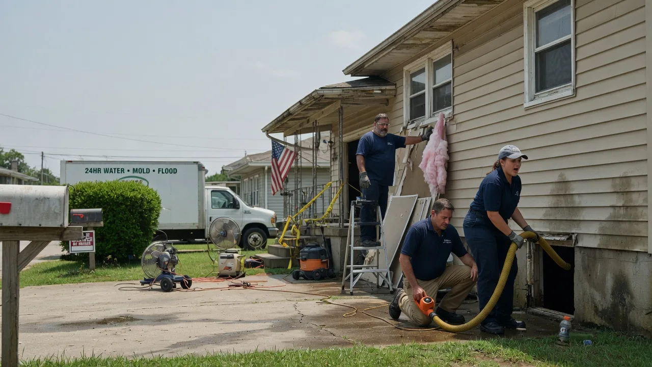 Water Damage Repair in Paris, ID near me